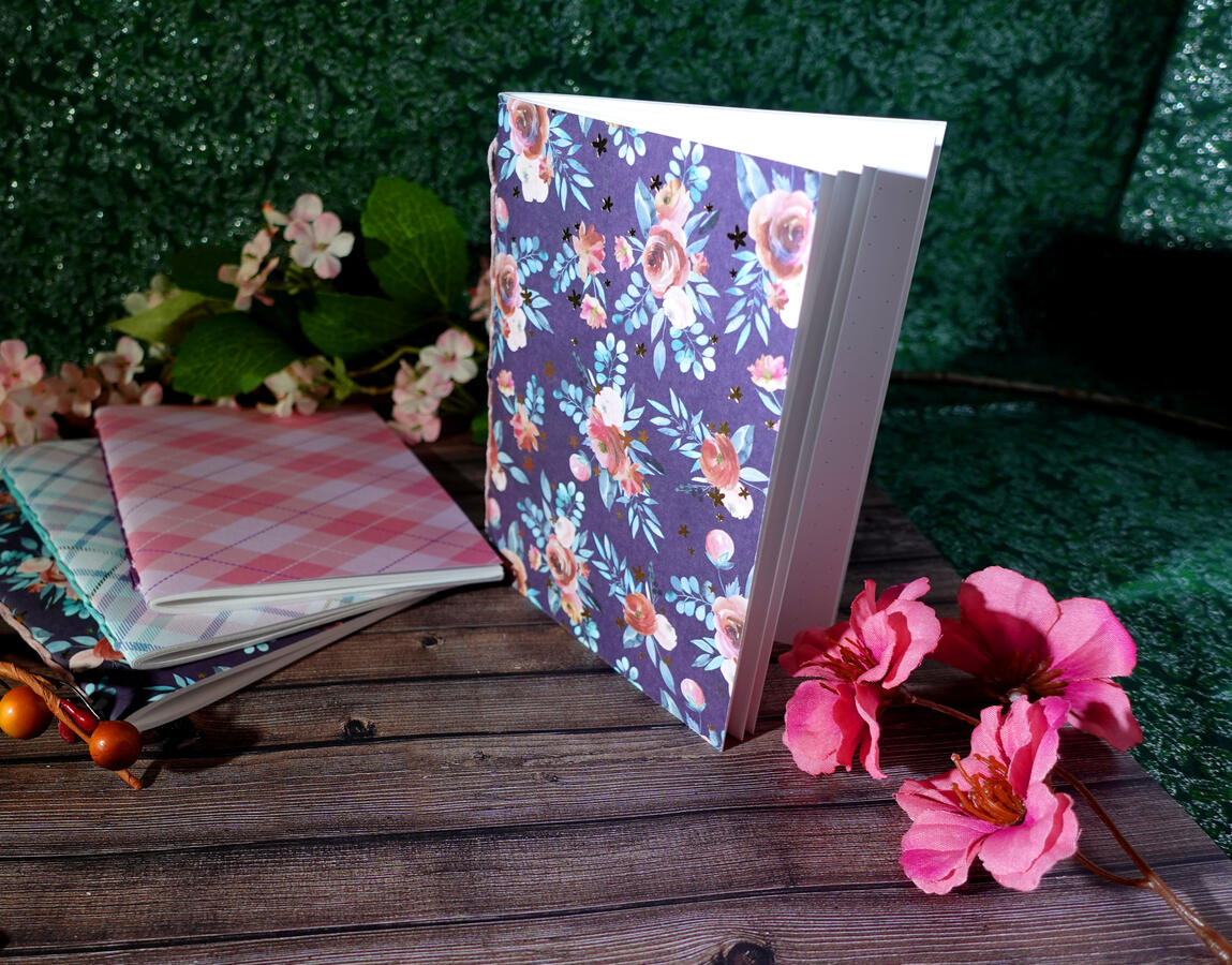 Pocket Notebooks - pamphlet stitch, chain variant